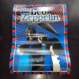 Led Zeppelin 1989 Band Poster